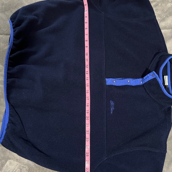 L.L. Bean Jackets & Coats Ll Bean Fleece Jacket Size L Navy Blue